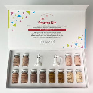 Usine En Gros Semi-Permanent <span class=keywords><strong>BB</strong></span> Fondation Starter Kit Kit De Traitement pour Éclaircir La Peau Blanchiment Éclaircissant Ampoule <span class=keywords><strong>B</strong></span> - Product Image 3