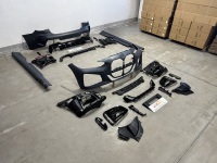 Accessoires de voiture Xlstyling, kit de conversion de carrosserie, pare-chocs avant et arrière pour BMW Série 4 G22 jusqu'au look MT Sport