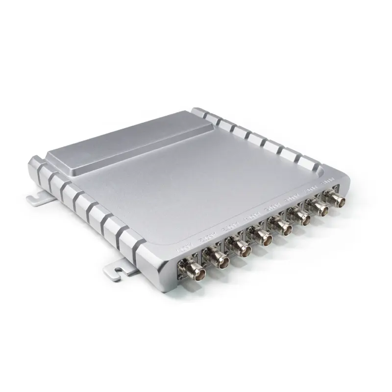 Depo envanter yönetimi 860-960mhz kablosuz uzun menzilli 8 port sabit UHF RFID okuyucu