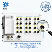 Commutateur Cisco Catalyst IE-3400H-24FT-E, robuste, IP67, 24x FE M12 D-Code, -40°C à 75°C, montage mural, sans ventilateur, Network Essentials