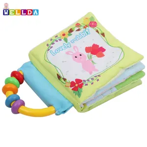 Buku kain bayi mainan pembelajaran anak tahan air mata mainan waktu mandi untuk Balita Mainan edukasi bayi