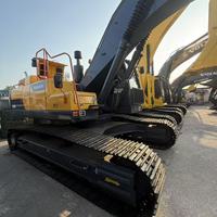 Excavatrice sur chenilles Volvo EC380 d'occasion, 38 tonnes, pour l'exploitation minière, hydraulique, lourde, d'occasion, à vendre
