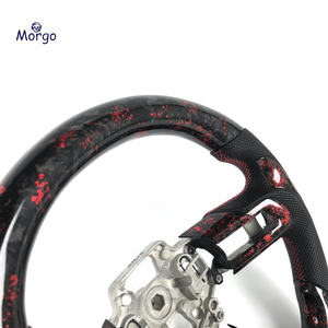 Volante Deportivo Morgo Personalizado de Fibra de Carbono y Cuero de 3 Radios y 40MM para Mustang 2015-2021 GT <span class=keywords><strong>Shelby</strong></span> Guangdong - Product Image 4