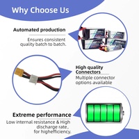 Batterie UAV à décharge élevée Joysun 6S 22.2V LiCoO2 Lipo, plusieurs options de capacité, longue durée de vie, batterie de drone OEM