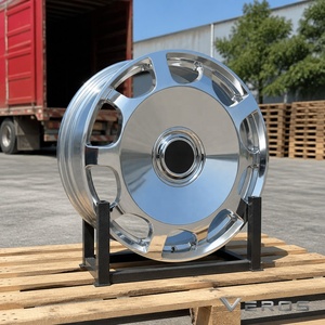 Cerchi 5x114.3 Esclusivi Premium Forgiati 20 21 Pollici in Alluminio Spazzolato Grigio Canna di Fucile per Auto Sportive JWL VIA Robusti Durevoli Senza Modifiche - Product Image 2