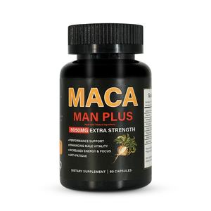 Chinaherbs Activate Vitality, Polvo de Raíz de Maca para Hombres, Apoyo Inmunológico, Apoyo Integral para la Salud, Cápsulas de Raíz de Maca - Product Image 1