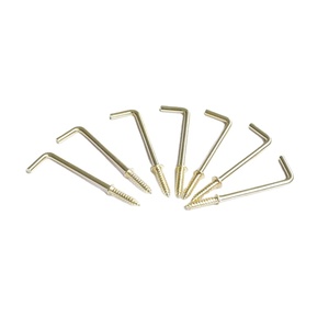 ตะขอแขวนรูปทรงตัวแอลแบบมีแผ่นรองชุบทองแดง 7 แฉก รุ่น 35 ยี่ห้อดีบอน - Product Image 1