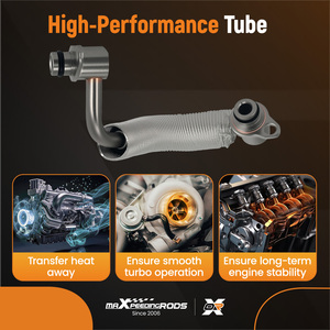 Tuberías de Refrigerante y Aceite para Turbocompresor MaXpeedingrods de Fábrica para <span class=keywords><strong>BMW</strong></span> 320i 328i 520i X1 X3 <span class=keywords><strong>Z4</strong></span> 2.0L Motor N20B20 2011- - Product Image 6