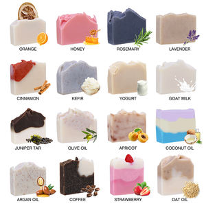 Savon artisanal triple couleur à l'<span class=keywords><strong>huile</strong></span> <span class=keywords><strong>de</strong></span> <span class=keywords><strong>coco</strong></span> - Barre hydratante naturelle pour usage familial en stock - Product Image 2