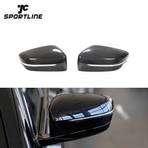 Cubiertas de espejo lateral de fibra de carbono para BMW 5 Series G30 G31 G38 7 Series G11 <span class=keywords><strong>G12</strong></span> - Product Image 1