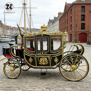 Carruaje de Caballos Real, Carruaje de Caballos de Lujo, Carros Europeos, Carruaje Eléctrico de Caballos - Product Image 1