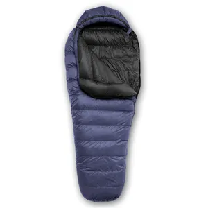 户外野营睡袋鹅绒填充便携式防水超轻妈咪睡袋带压缩袋
