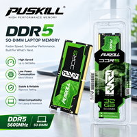 PUSKILL 8GB 16GB 32GB RAM pour ordinateur portable, DIMM DDR5 4800Mhz 5600Mhz, mémoire interne pour ordinateur portable