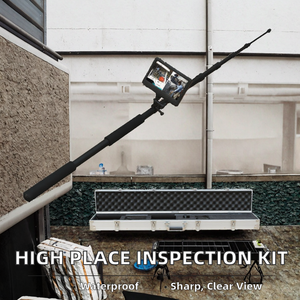 กล้องดิจิตอลแบบพกพาพร้อมเสาปรับยืดได้ เซ็นเซอร์ <span class=keywords><strong>CMOS</strong></span> 5.0MP จอภาพ <span class=keywords><strong>DVR</strong></span> ขนาด 7 นิ้ว รองรับการ์ด SD ระบบตรวจสอบพื้นที่สูง - Product Image 2