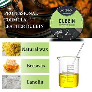 レザークリーナーとコンディショナーバーム蜜蝋レザーは防水バームダビンワックスを柔らかくします - Product Image 4