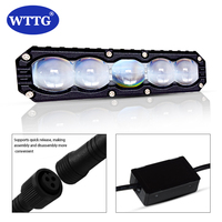 Nuevos Accesorios para Automóviles, Luz de Marcador para Camiones, Foco LED para Parrilla Central, Resistente al Agua IP67, Ámbar/Rojo/Transparente, 12-80V, 15W/18W