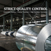 Bobina de Acero Galvanizado de 0,5 mm para Piezas Automotrices y Gabinetes Electrónicos, Fabricación Industrial, Metal GI de Alta Calidad