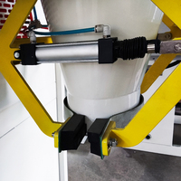 Machine d'emballage de poudre sèche, de ciment, de toner, de farine de bentonite, de dépoussiérage personnalisable, 5 kg, 10 kg, 25 kg, 50 kg