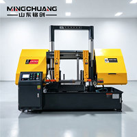 Máquina de Corte de Metal con Sierra de Cinta CNC, Alimentación Automática de 500 mm, Modelo GZ4250