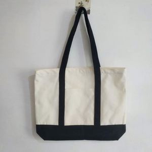Custom Brand Print Logo <b>Large</b> Capacity Tote <b>Bag</b> Pocket Design Canvas Handbag for Women Lady <b>Beach</b> Casual Daily Fashion Dress - Product Image 6