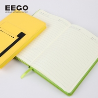 Vente en gros de carnets A5 en cuir PU personnalisés agenda agenda à couverture rigide en relief avec logo