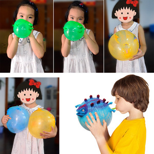 Jouet anti-stress créatif et unique en TPR gonflable, très demandé - Ballon dinosaure élastique gonflable - Product Image 2