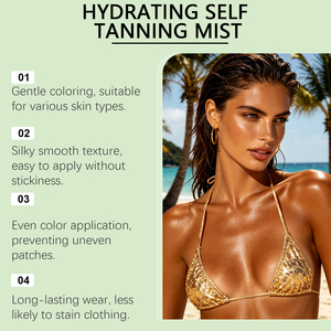 <span class=keywords><strong>Protector</strong></span> <span class=keywords><strong>Solar</strong></span> y Acelerador de Bronceado de Marca Privada de 100 ml, Spray Bronceador Impermeable para Exteriores para el Cuerpo - Product Image 6