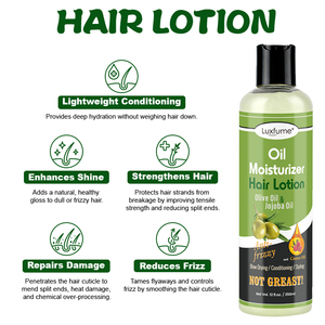 Après-shampoissant hydratant, renforce les <span class=keywords><strong>cheveux</strong></span>, contrôle les frisottis, huile d'<span class=keywords><strong>olive</strong></span>, hydratant pour <span class=keywords><strong>cheveux</strong></span>, <span class=keywords><strong>lotion</strong></span> pour <span class=keywords><strong>cheveux</strong></span> - Product Image 3