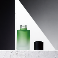 Bouteilles diffuseurs en verre dépoli dégradé personnalisées en usine, de 50 ml à 300 ml, pot d'aromathérapie, logo et couleur personnalisables