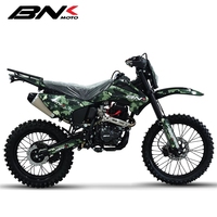 Мотоцикл внедорожный BNK 300cc, 4-тактный, бензиновый, 19кВт, 5 скоростей, двойной запуск, 120км/ч, эндуро, мотокросс, 107кг, 1400мм