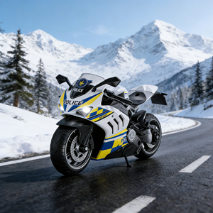 <strong>1</strong>/<strong>12</strong> Scale <strong>Diecast</strong> <strong>Motorcycles</strong> Model Friction <strong>Diecast</strong> Toy Vehicles with Light and Sound Die Cast Toys Models <strong>Motorcycle</strong> - Product Image 6