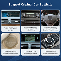 Radio para Auto con Reproductor de Video, Navegación GPS y Pantalla Táctil Linux Carplay para BMW X1 E84 2009-2015 CIC / Sin Pantalla