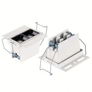 7 Wát đương đại <span class=keywords><strong>trimless</strong></span> Led <span class=keywords><strong>Downlight</strong></span> NHÔM VUÔNG lõm chiếu sáng với cao CRI và Dimmable cho phòng khách - Product Image 6