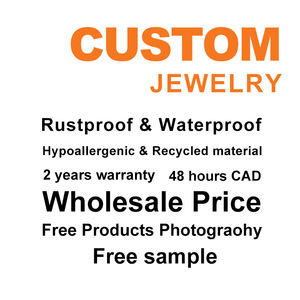 VEROMCA Custom <strong>Jewelry</strong> OEM/ODM Bracelet 14K 18K Gold Plated 925 Silver Stainless Steel Brass High Quality Custom Chunky <strong>Jewelry</strong> - Product Image 1