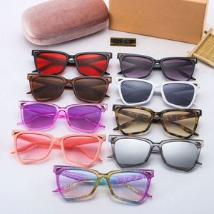 Gafas de Sol de lujo con degradado de alta calidad para mujer, gafas de sol cuadradas de gran tamaño con arcoíris, nuevas gafas de sol modernas de alta calidad - Product Image 6