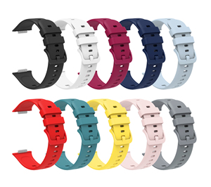 Bracelet de montre en silicone Eraysun pour <span class=keywords><strong>Huawei</strong></span> <span class=keywords><strong>Fit2</strong></span>, bracelets de montre de sport simples et de haute qualité - Product Image 5
