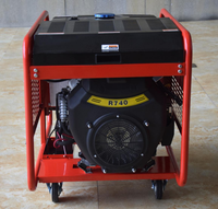 JLTPOWER JP1800 15KW Umweltfreundlicher Tragbarer 4-Takt Luftgekühlter Benzingenerator 9,0h Laufzeit 25L Kraftstofftank 999CC