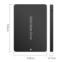 قرص صلب داخلي SSD بسعة 256 جيجابايت/512 جيجابايت/1 تيرابايت، SATA 3 عالي السرعة، مقاس 2.5 بوصة للحواسيب المحمولة