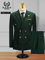 Costume Homme LY-MS0002 pour Mariages et Occasions Spéciales, Style Italien, Anti-Plis, Antistatique, Grande Taille