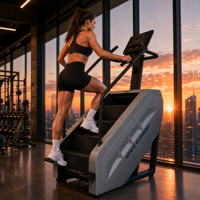 Appareil de fitness cardio pour la gym : Simulateur d'escalade, Stepper, Appareil de course, Stair Master