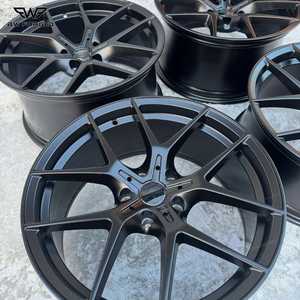 Rines Cóncavos Monobloque de Aleación de Aluminio Forjado para Autos de Pasajeros, 5x114.3/120, 40mm 25mm, Acabado Blanco/Pulido para BMW G30, 18-20 Pulgadas - Product Image 3