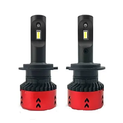 Yüksek parlaklık Mini tipi LED araba kafa lambası ampulleri H4 H7 H11/H8 H1 9005 9006 880 H3 60 W/set 5500K otomatik far