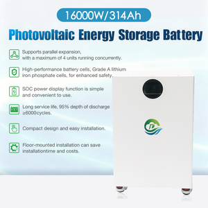 แบตเตอรี่จัดเก็บพลังงานแบบแยกส่วนได้ 51.2V 314Ah พร้อมระบบจัดการแบตเตอรี่ (BMS) ระดับ IP22 สำหรับระบบไฮบริดกริด  ใช้เซลล์แบตเตอรี่ประสิทธิภาพสูง ช่วยเพิ่มความปลอดภัย - Product Image 2