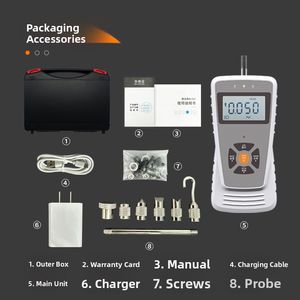 Jauge de force numérique Yuwen YW-691 jauge de tension/manomètre de haute précision jauge de force de poussée/testeur de traction - Product Image 3
