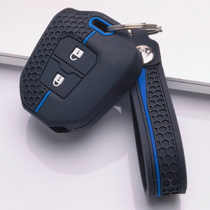 Llavero Deportivo de Silicona con Cordón para Isuzu D-Max, <span class=keywords><strong>MU</strong></span>-X, V-Cross, Serie F, Serie N, Rodeo, Portátil, Recto, Antipérdida - Product Image 4