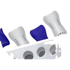 สนับแข้งฟุตบอลระบายอากาศได้ดี ป้องกันหน้าแข้ง สำหรับผู้ใหญ่ วัยรุ่น เด็ก ฝึกซ้อม แข่งขัน อุปกรณ์กีฬา 9001 - Product Image 1