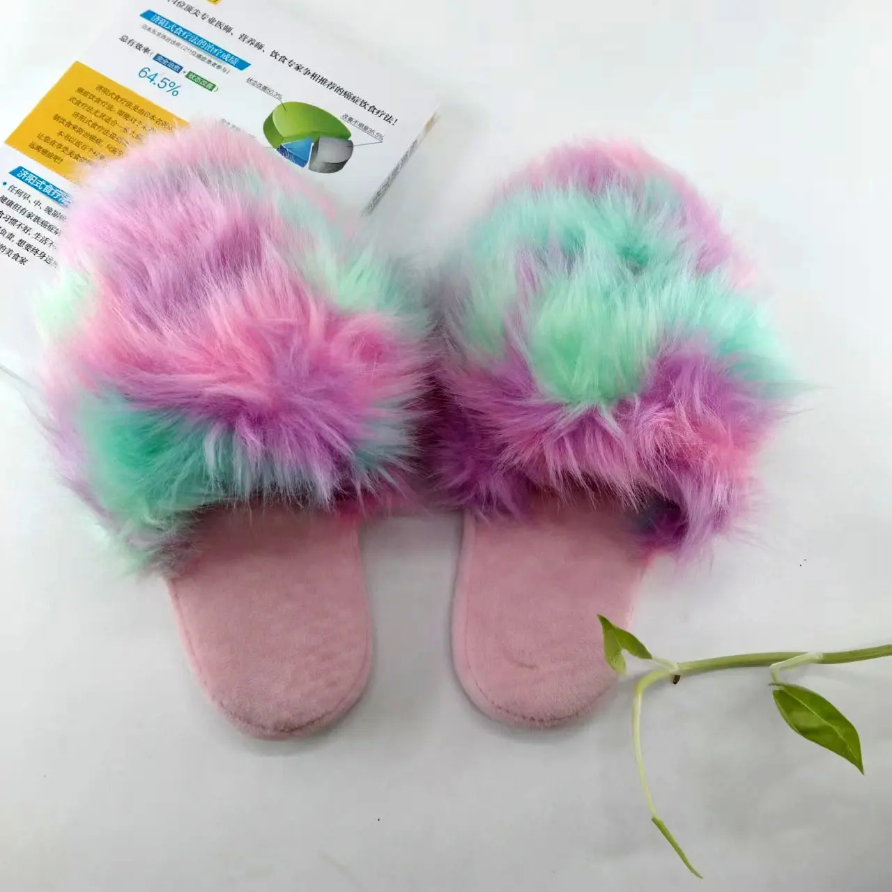 Fashion Shoes Wholesale Prices Ladies Sliders Slipper Women Slippers Sandals Ladies Hairy Plush Slippers