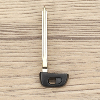 Clé d'urgence de remplacement pour Toyot-a Camry Corolla Highlander Prius Smart Remote MS Uncut Blade Vehicle Fob Auto Blank Keys