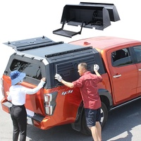 Benext Auvent de camionnette en aluminium pour cuisine extérieure, couverture rigide en alliage d'aluminium pour Isuzu Ranger Hilux Tacoma Navara Tundra