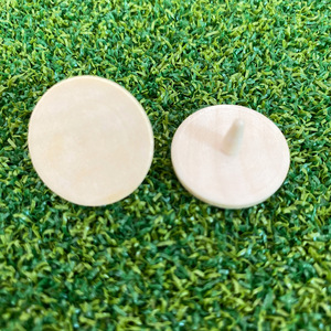 Wooden <b>Golf</b> Ball Markers 25mm Portable Outdoor Use - Product Image 2